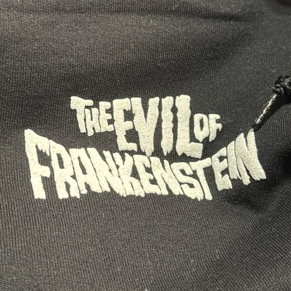 Brisco Brands The Evil of Frankenstein Black Hoodie Men 2XL - Picture 11 of 11